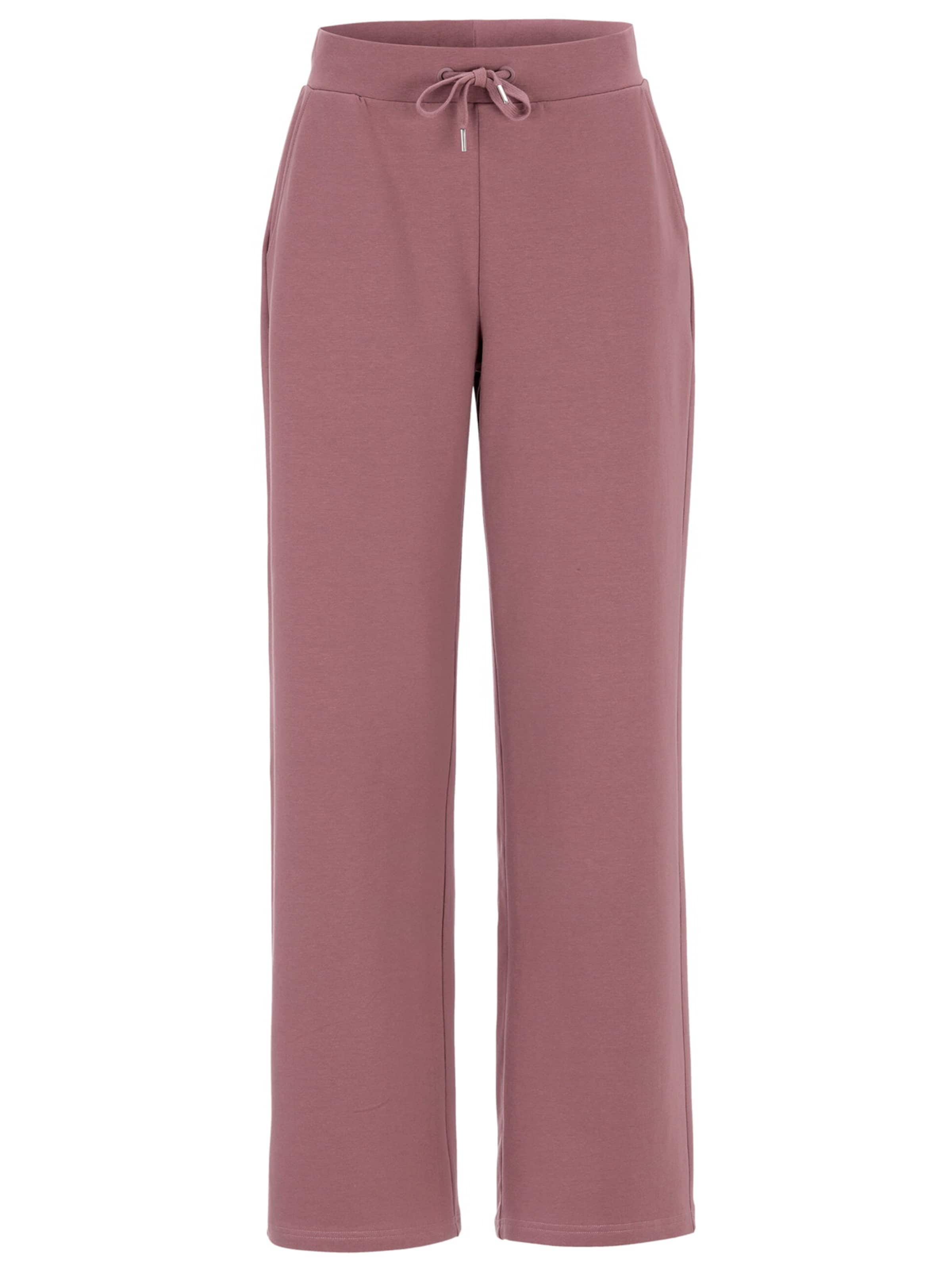 Cellbes of Sweden Wide leg Broek in Lila: voorkant