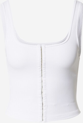 Abercrombie & Fitch Top in White: front