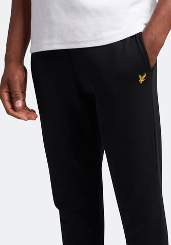 Tapered Pantaloni di Lyle & Scott in nero