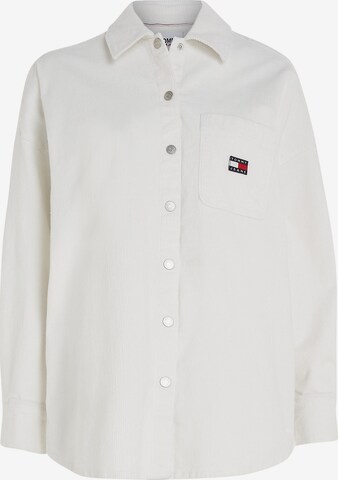 Tommy Jeans - Blusa em branco: frente