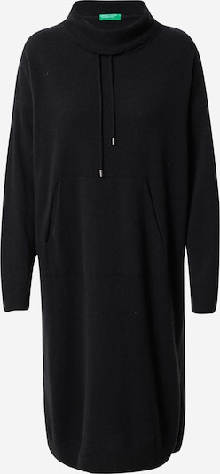 UNITED COLORS OF BENETTON Gebreide jurk in de kleur Zwart, Productweergave