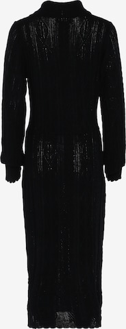 faina Gebreide jurk in Zwart