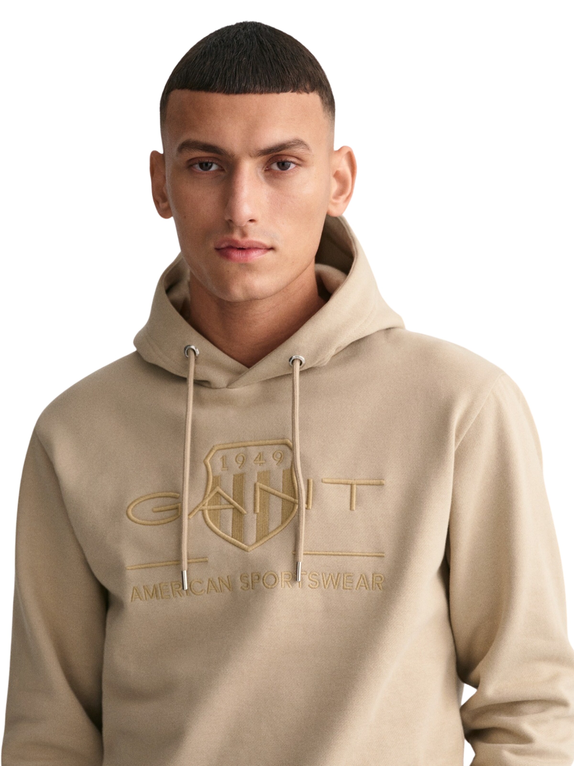 GANT Bluzka sportowa w kolorze beżowy