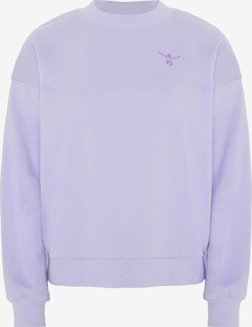 CHIEMSEE Sweatshirt in Lila: Vorderseite