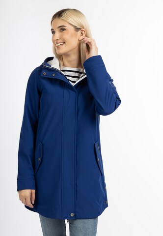 Schmuddelwedda Raincoat 'Alzette' in Blue: front