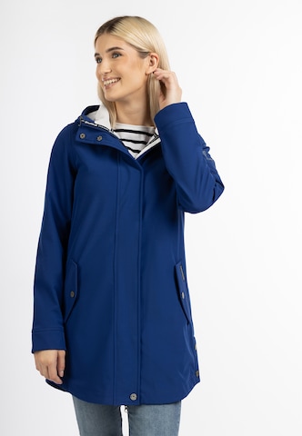 Schmuddelwedda Raincoat 'Alzette' in Blue: front