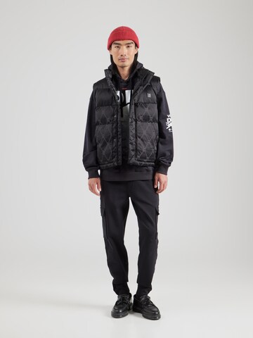 HUGO Sweatshirt i svart