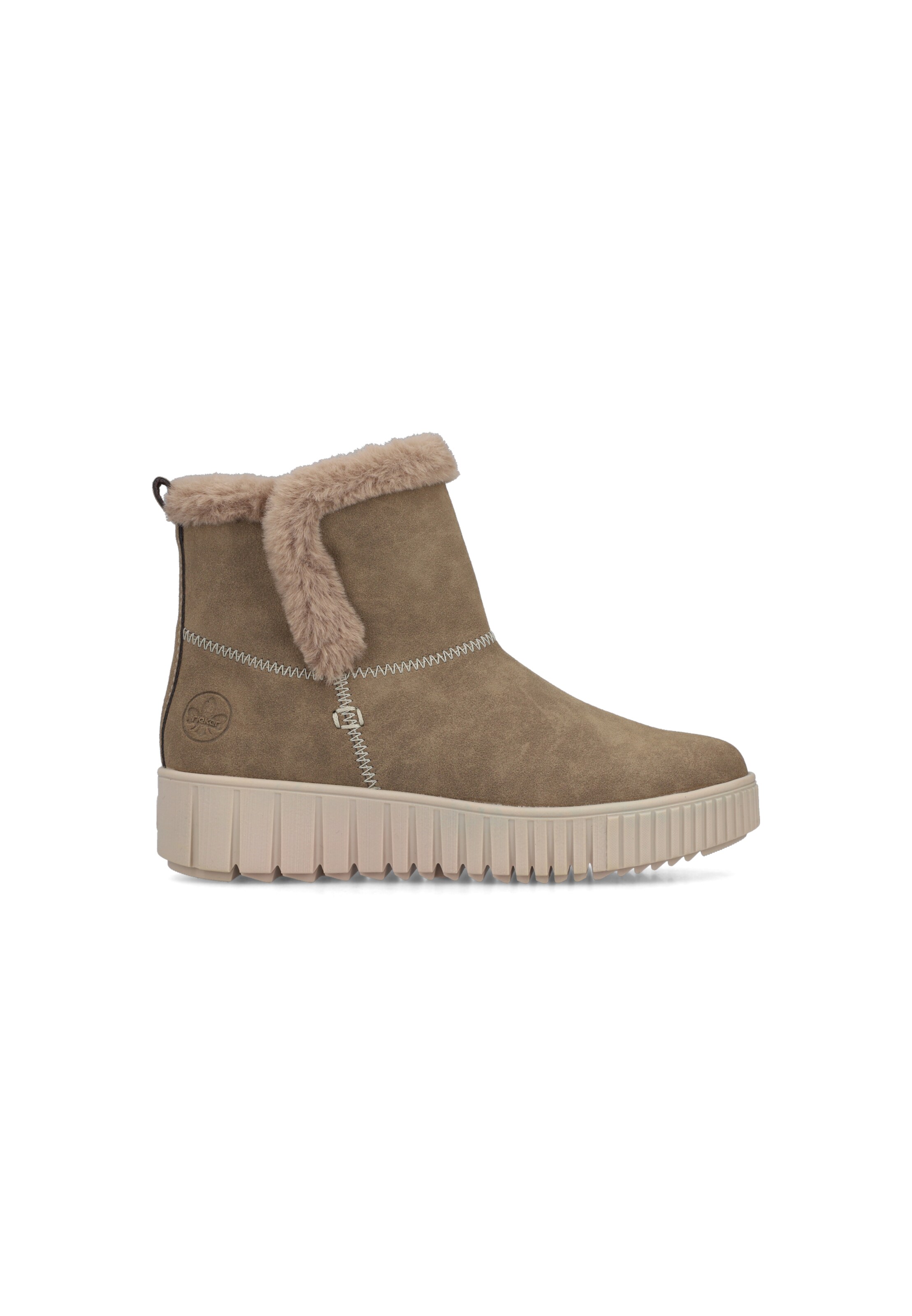 Boots 'Y6152' Rieker en beige