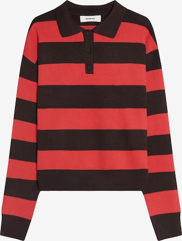 Pull-over Bershka en marron : devant