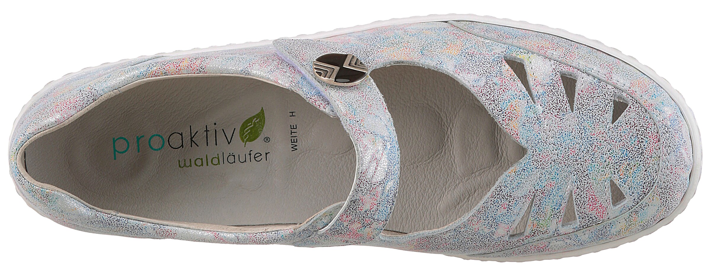 WALDLÄUFER Ballerina in Mischfarben