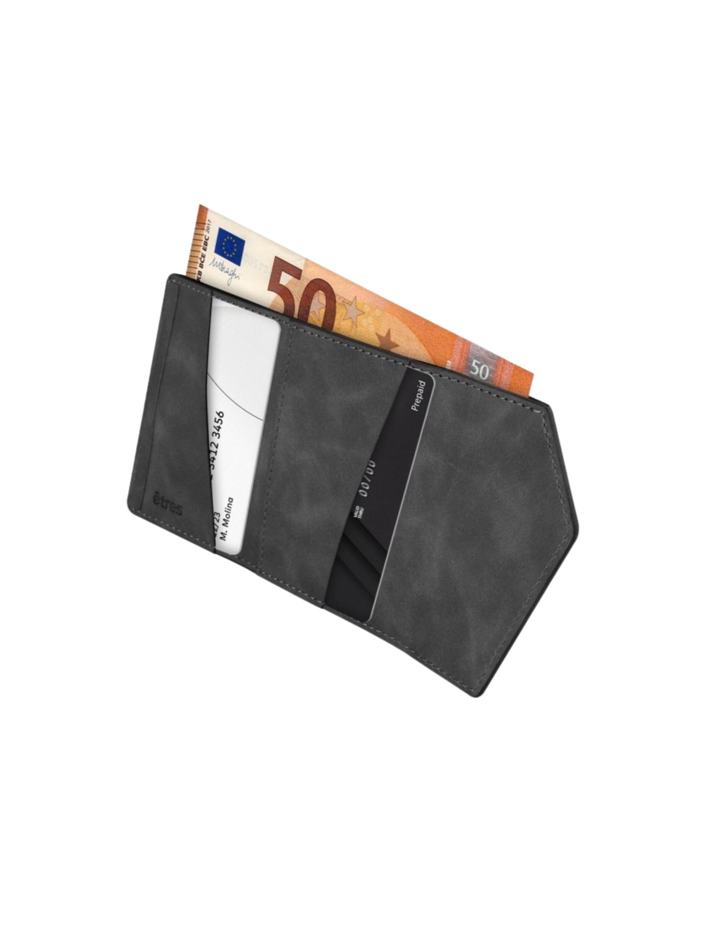 Techmade Wallet 'Etres Smart Wallet - Icon • Easy' in Black