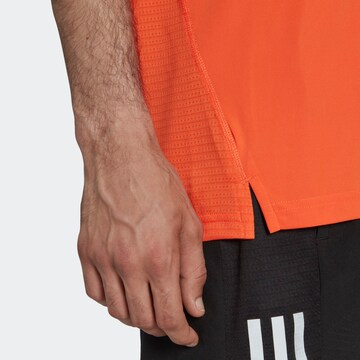 T-Shirt fonctionnel 'Own the Run' ADIDAS SPORTSWEAR en orange