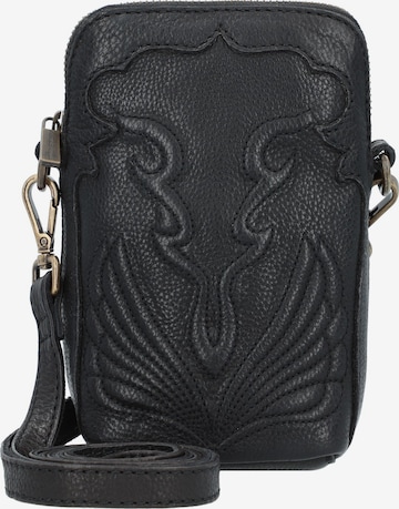 Cowboysbag Crossbody Bag 'Western' in Black: front