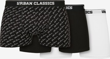 Boxers Urban Classics en noir : devant