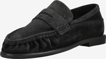 PAVEMENT Classic Flats in Black: front