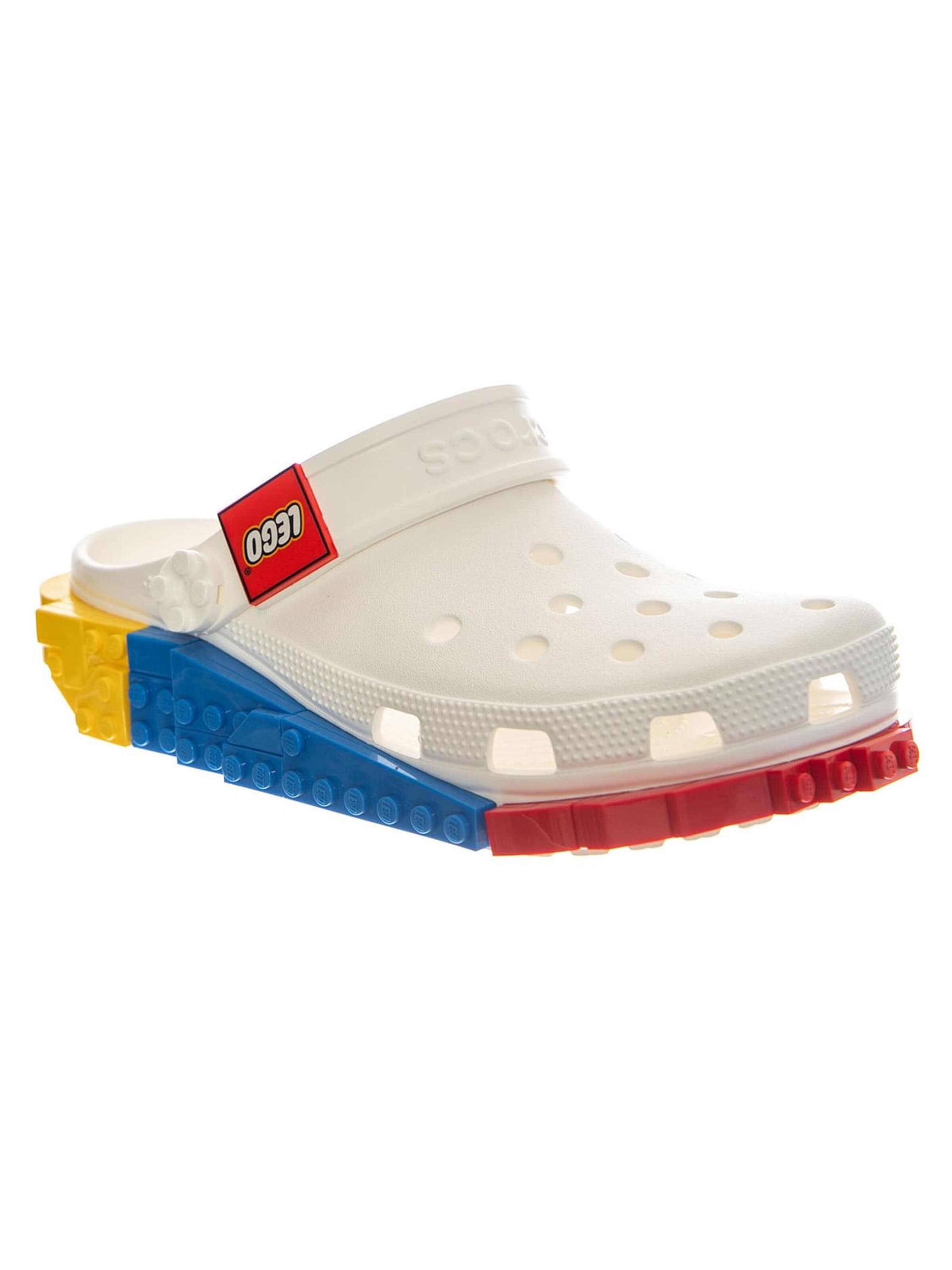Sabots '4LW' Crocs en blanc : devant