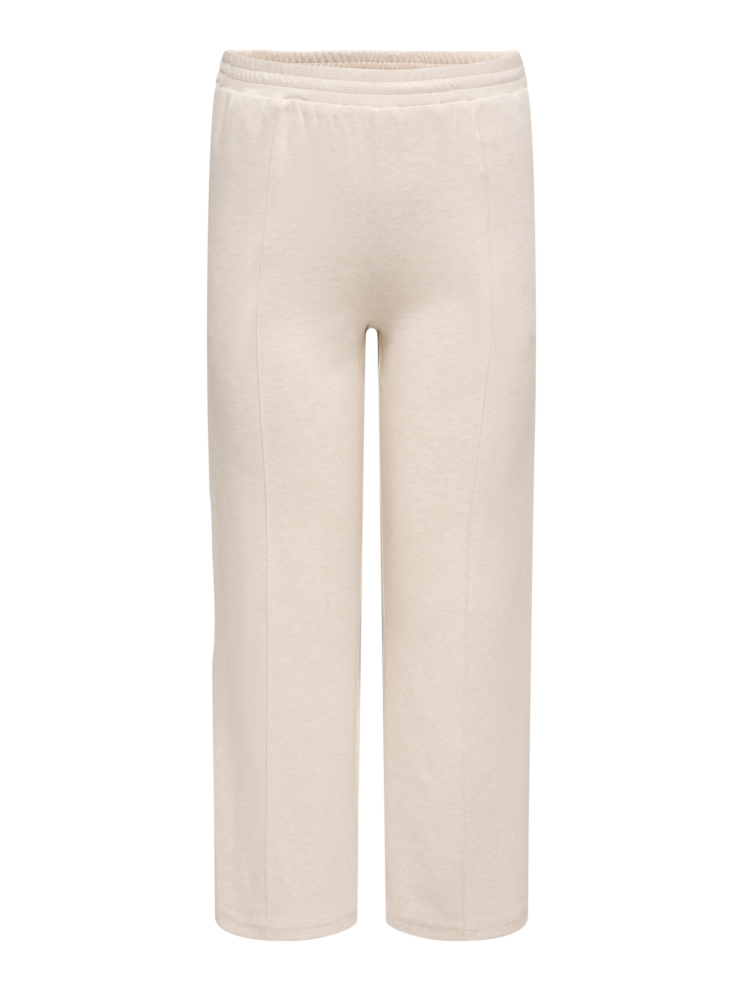 ONLY Carmakoma Wide Leg Hose in Beige: Vorderseite