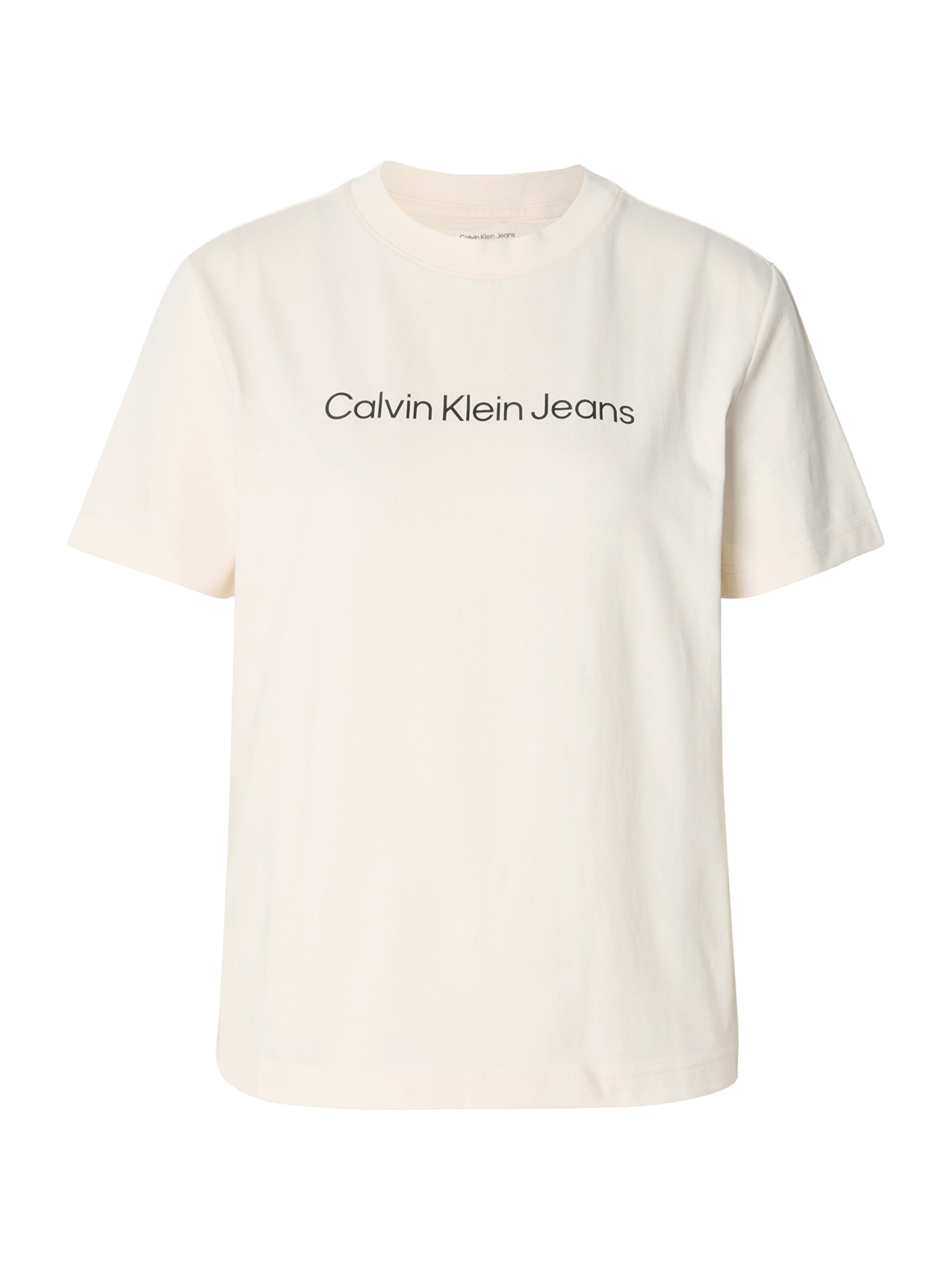 T-shirt 'CLASSIC' Calvin Klein Jeans en blanc : devant