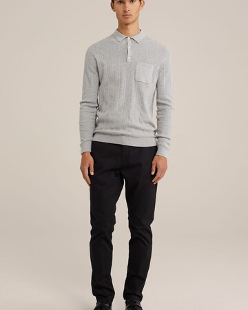 Coupe slim Pantalon chino WE Fashion en noir
