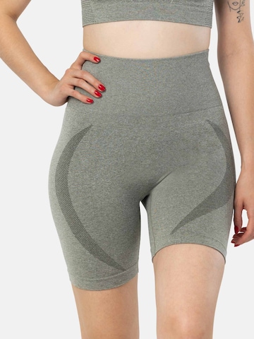 LEAFLETIC - Skinny Leggings 'Leafletic Women’s Shorts' en verde