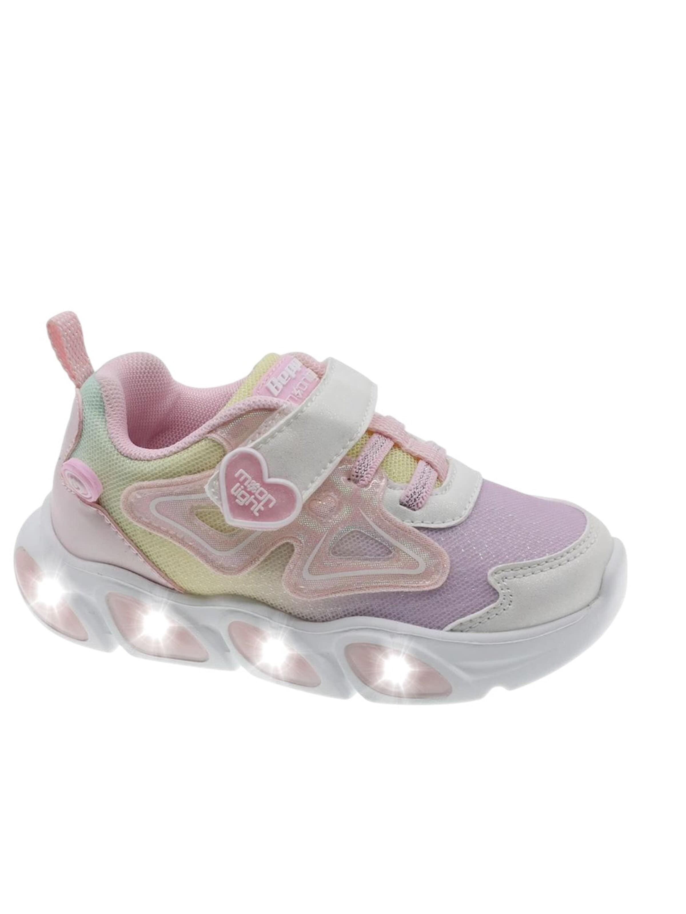Baskets 'Lighting' Beppi en rose : devant