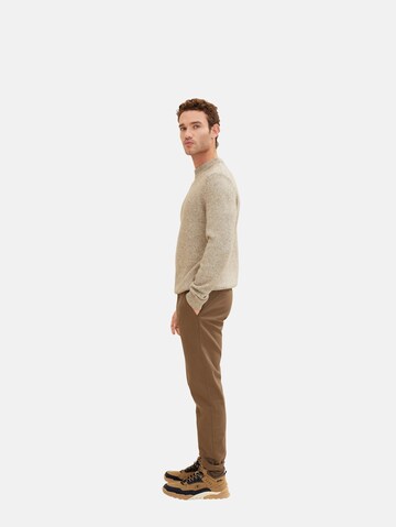 TOM TAILOR Regular Chino trousers 'Travis' in Beige