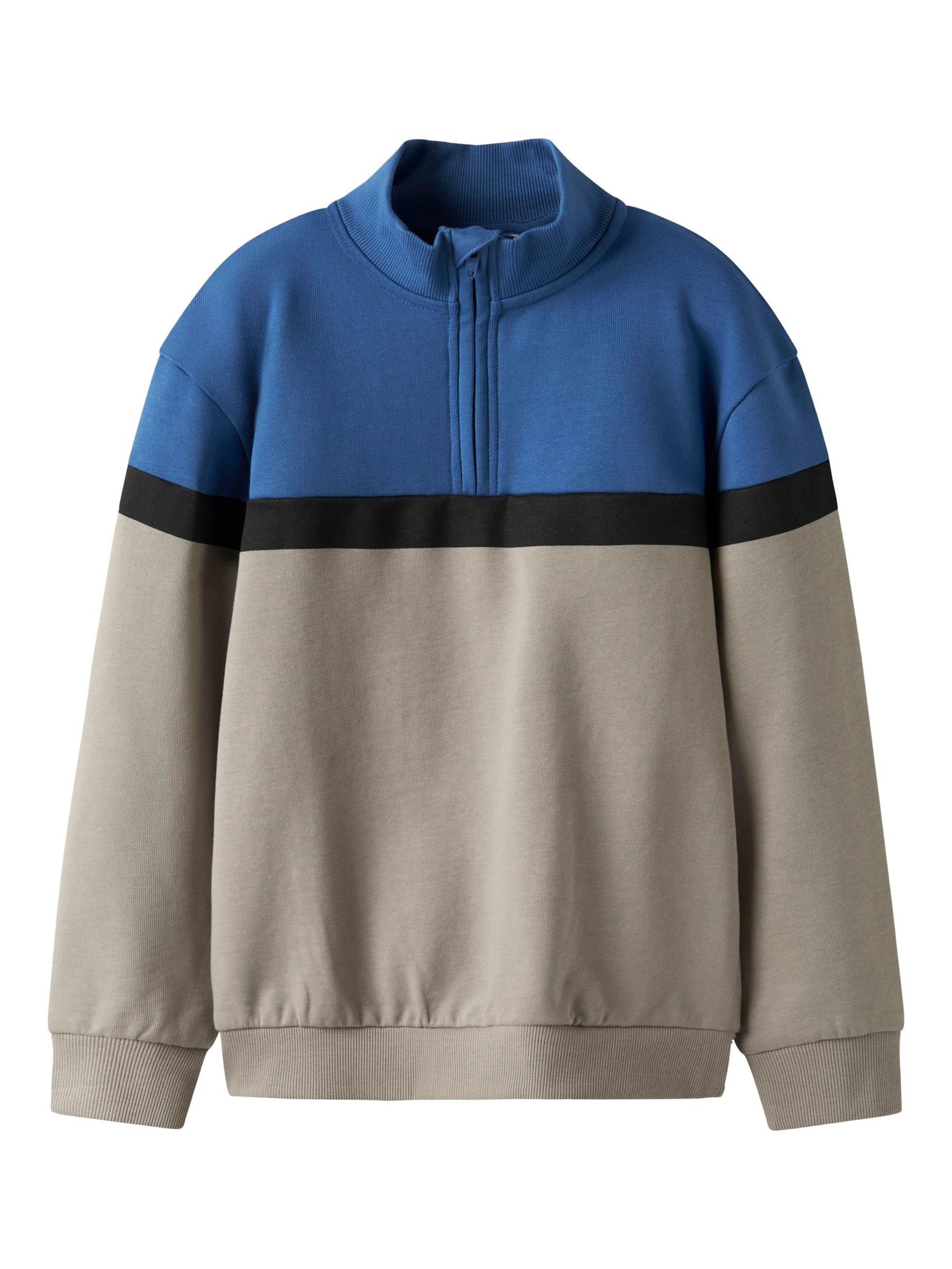 NAME IT - Sudadera en gris: frente