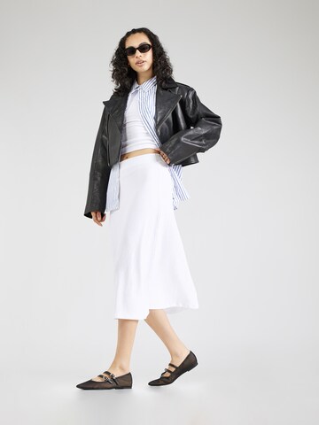 Jupe 'Nanni' ABOUT YOU en blanc
