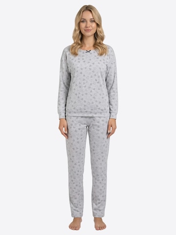 Vivisence Pyjama '2023' in Grijs: voorkant