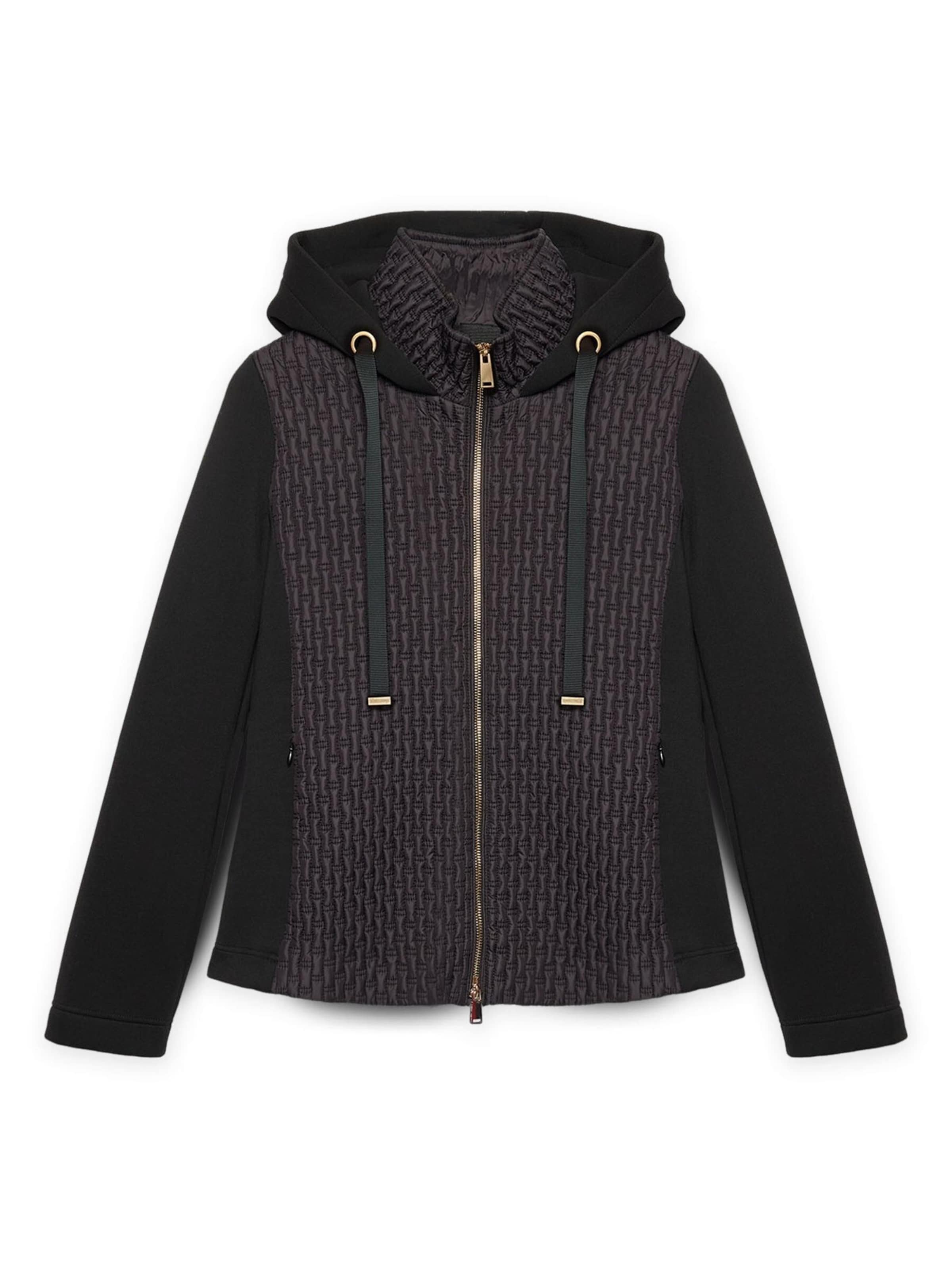 Veste d’hiver Fiorella Rubino en noir : devant