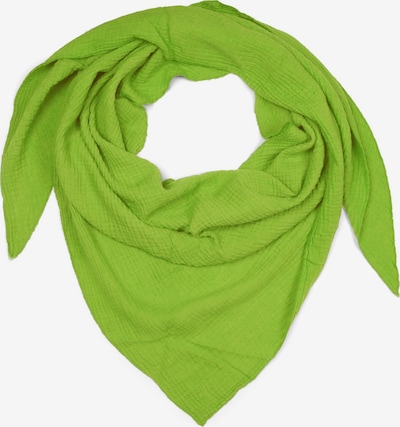 styleBREAKER Tuch 'Musselin Dreiecktuch Einfarbig' in grün, Produktansicht