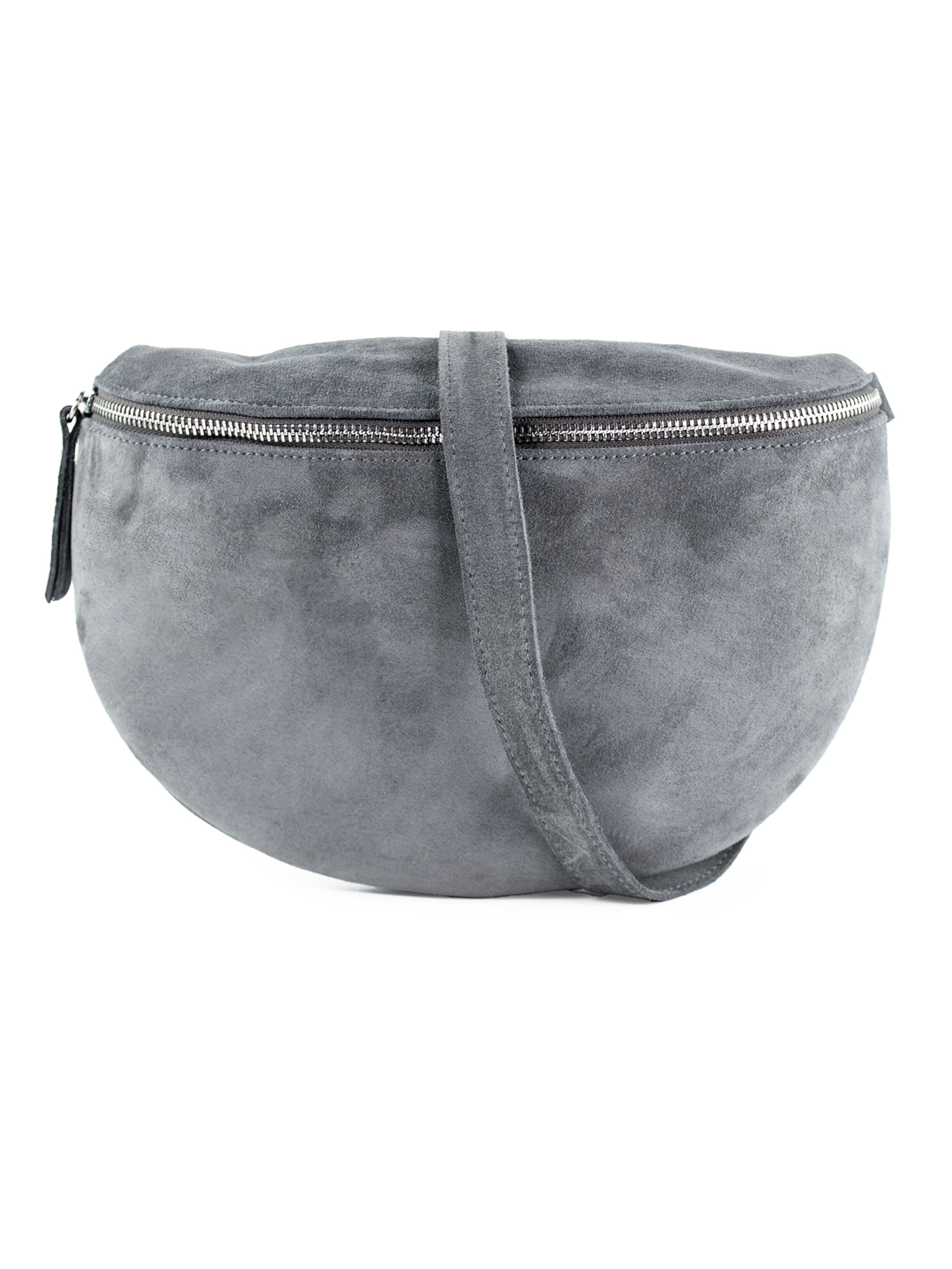 Sacs banane 'VALENTINA large' lePelou en gris : devant