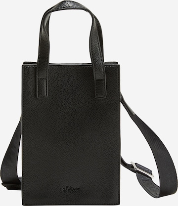 s.Oliver Crossbody bag in Black: front