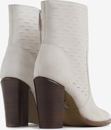 BRONX Ankle Boots 'New-Americana' in Beige