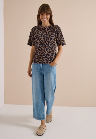 CECIL T-Shirt in Braun