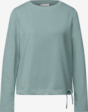 STREET ONE Sweatshirt in Blau: Vorderseite