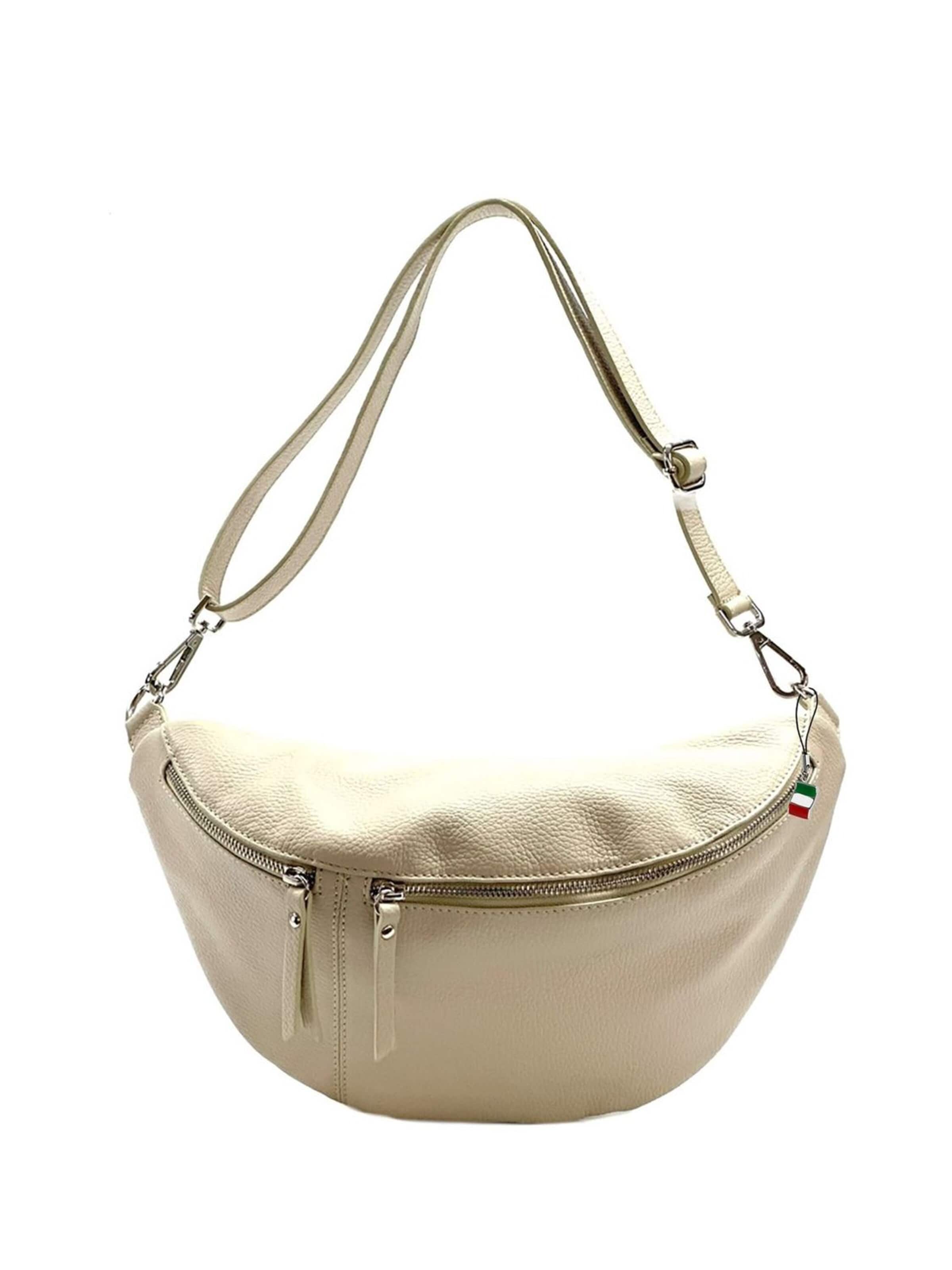Florence Belt bag in Beige: front