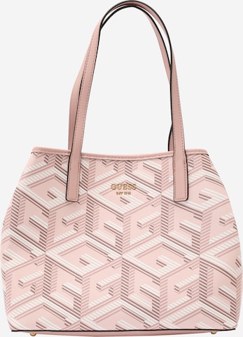 GUESS Shoppingväska 'Vikky' i beige: framsida