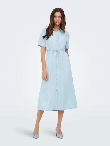 ONLY Kleid 'ONLCHARIS' in Blau: Vorderseite