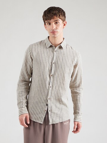 Coupe regular Chemise 'Dikson' INDICODE JEANS en bleu : devant