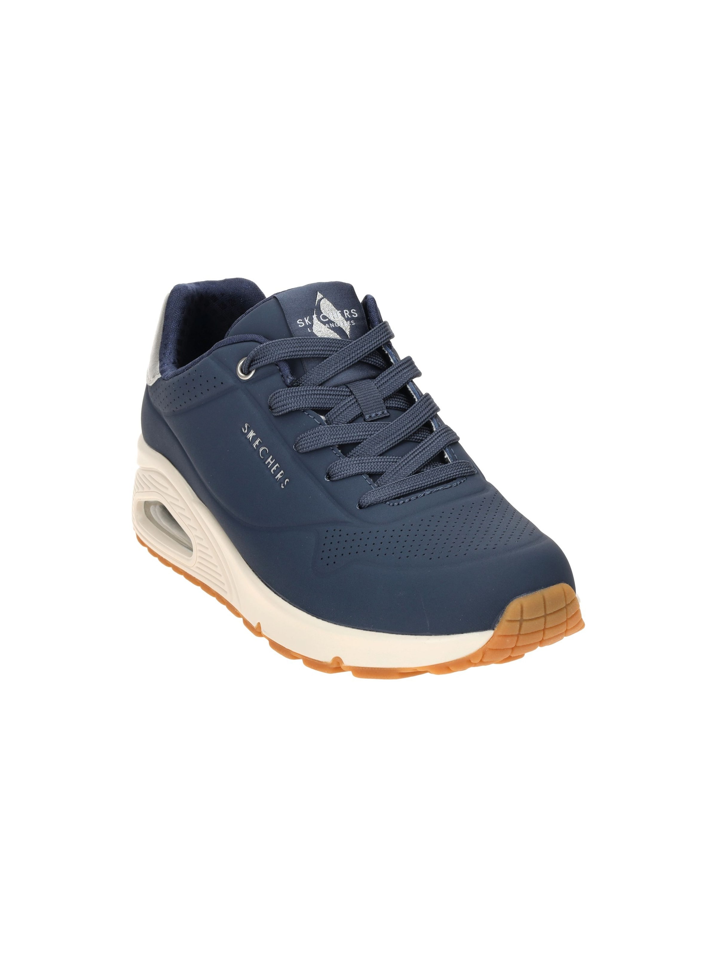 SKECHERS Schnürschuh 'Uno'‌‌‌‌ in Blau