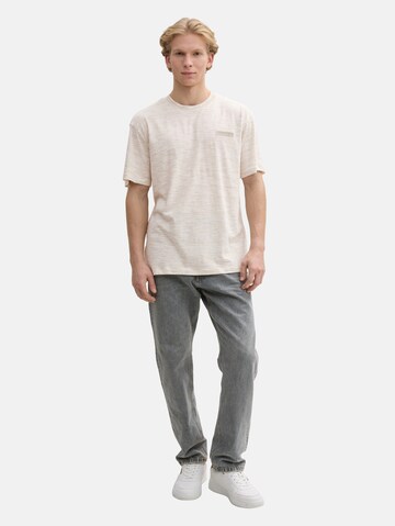 T-Shirt TOM TAILOR DENIM en blanc