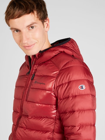 Champion Authentic Athletic Apparel Between-Season Jacket 'Legacy' in Red