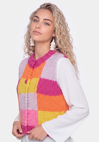 IZIA - Chaleco de punto en Mezcla de colores
