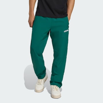 Regular Pantalon ADIDAS ORIGINALS en vert : devant