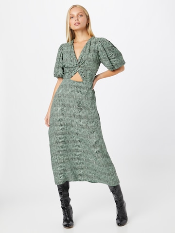 Nasty Gal Jurk in Groen: voorkant