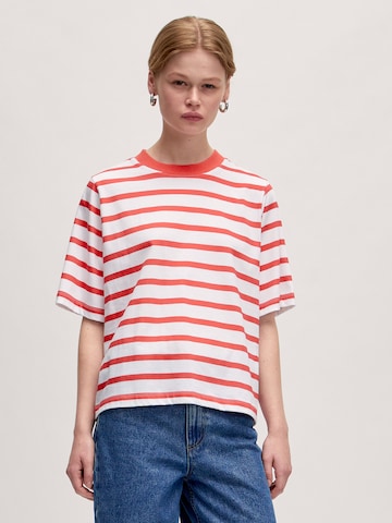 EDITED Shirt ' Nola' in Rot: Vorderseite