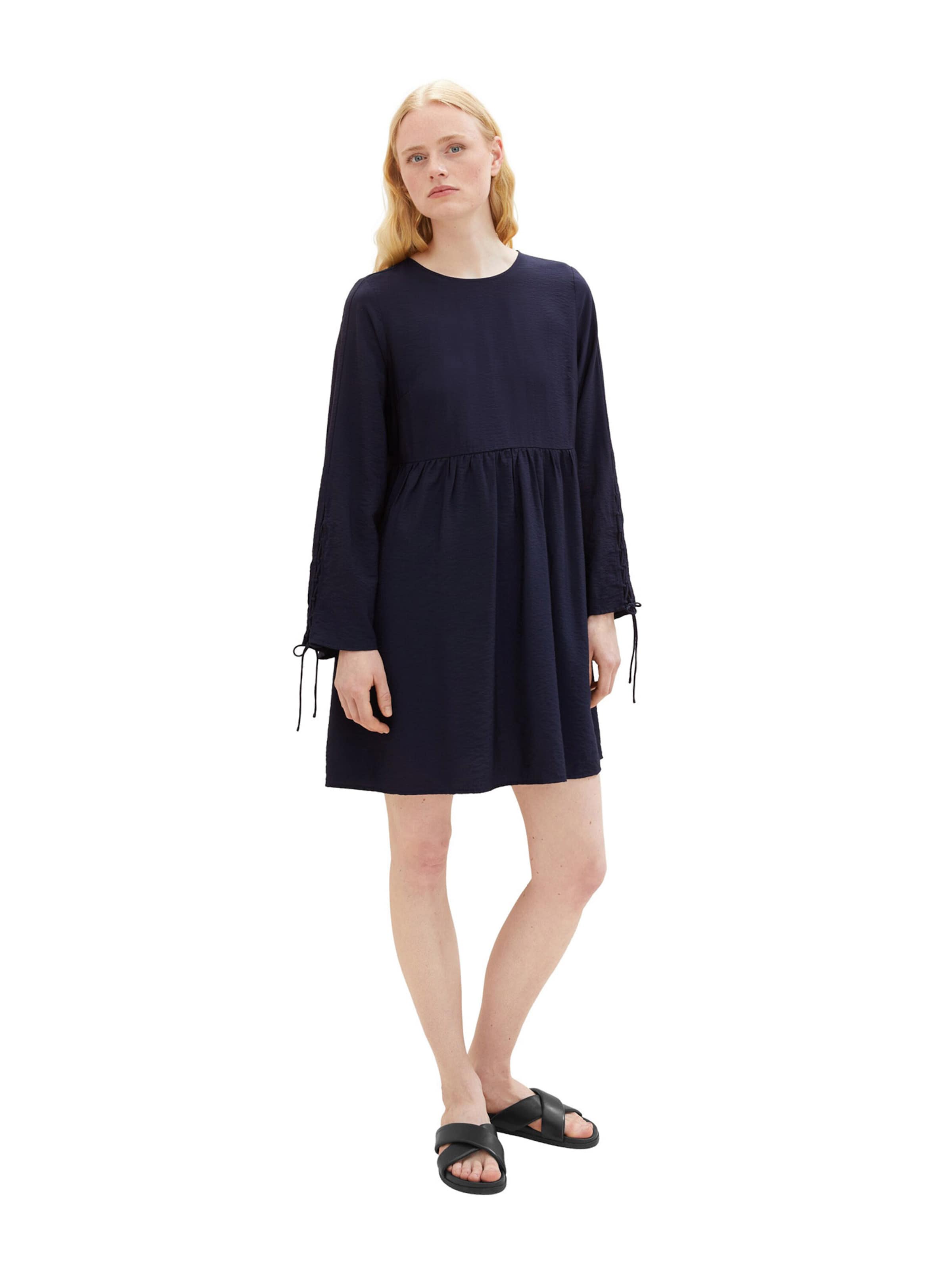 TOM TAILOR DENIM Summer Dress in Blue: front