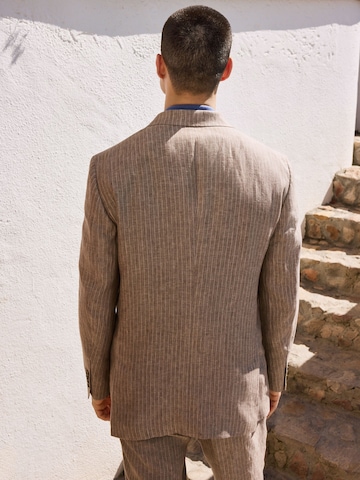 Next Regular fit Suit Jacket 'N.Premium' in Beige