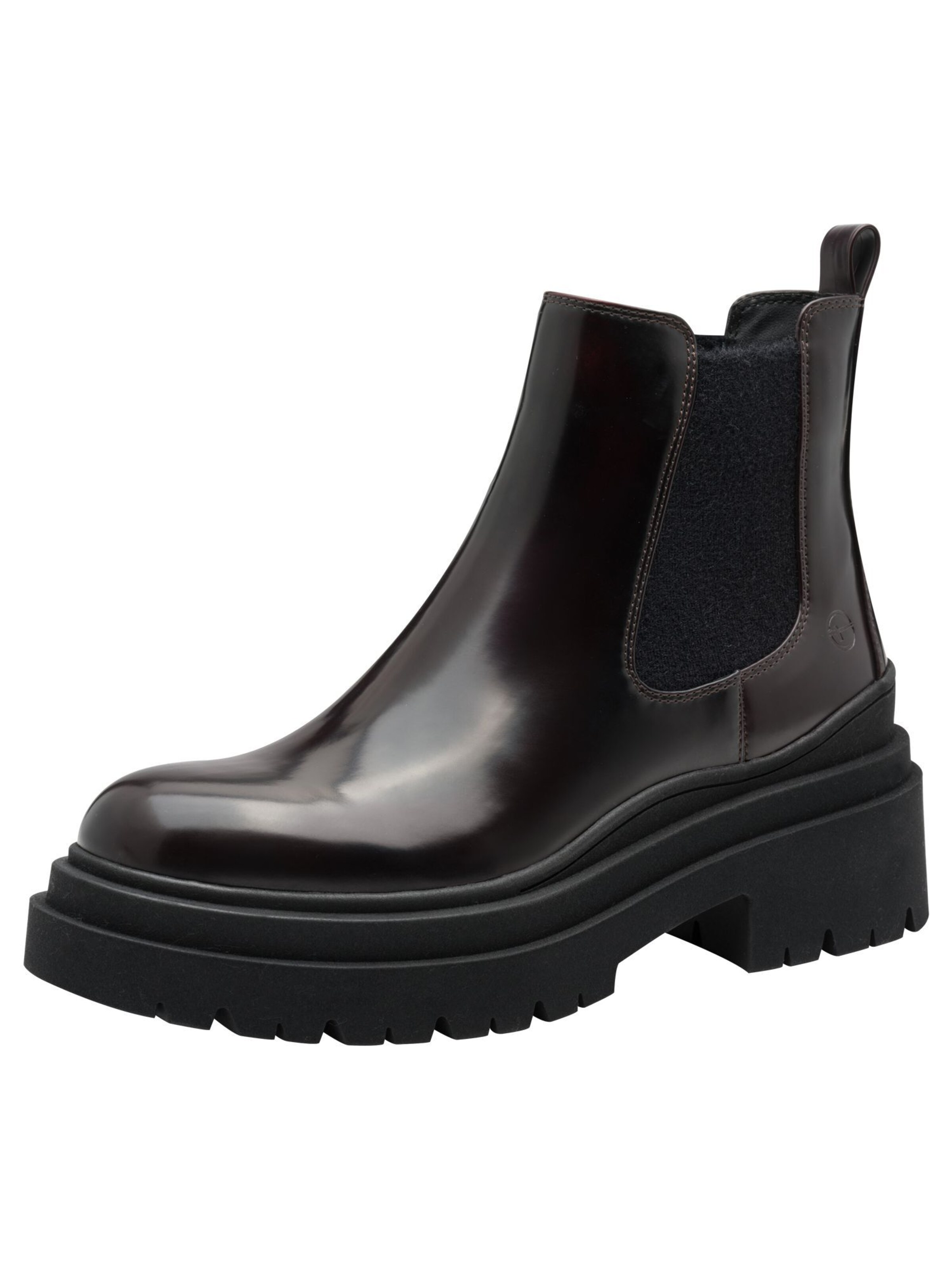 Tamaris Chelsea boots in Black: front